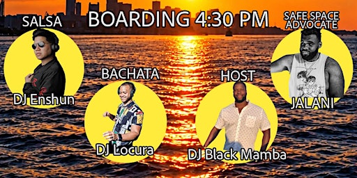 Boston’s Salsa and Bachata Cruise: Tropical Sunset Edition!