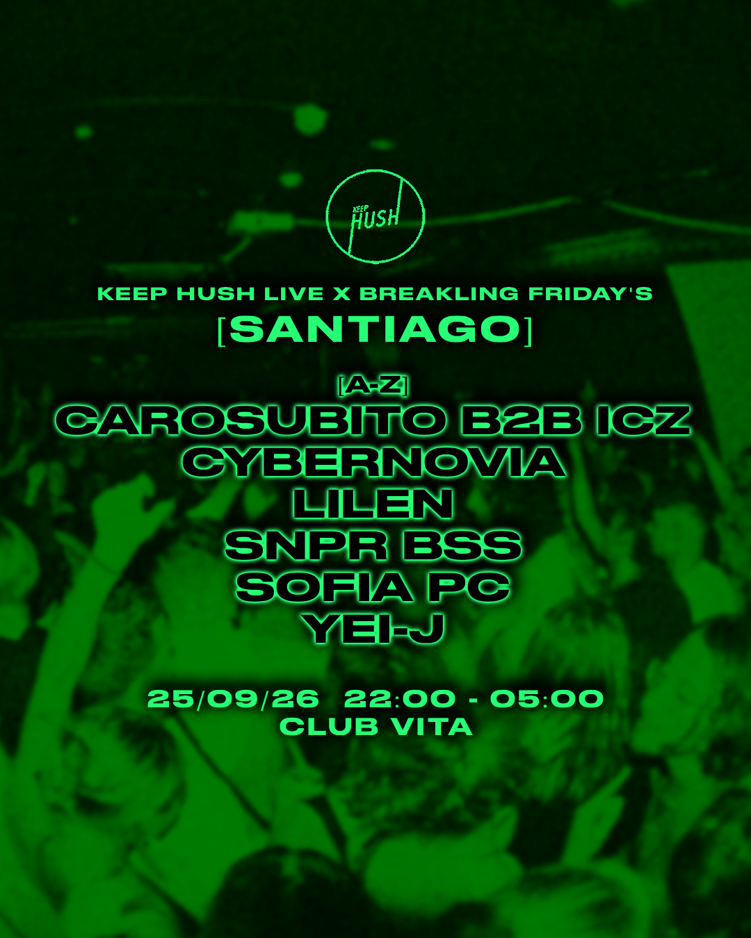 Breakling Friday's x Keep Hush