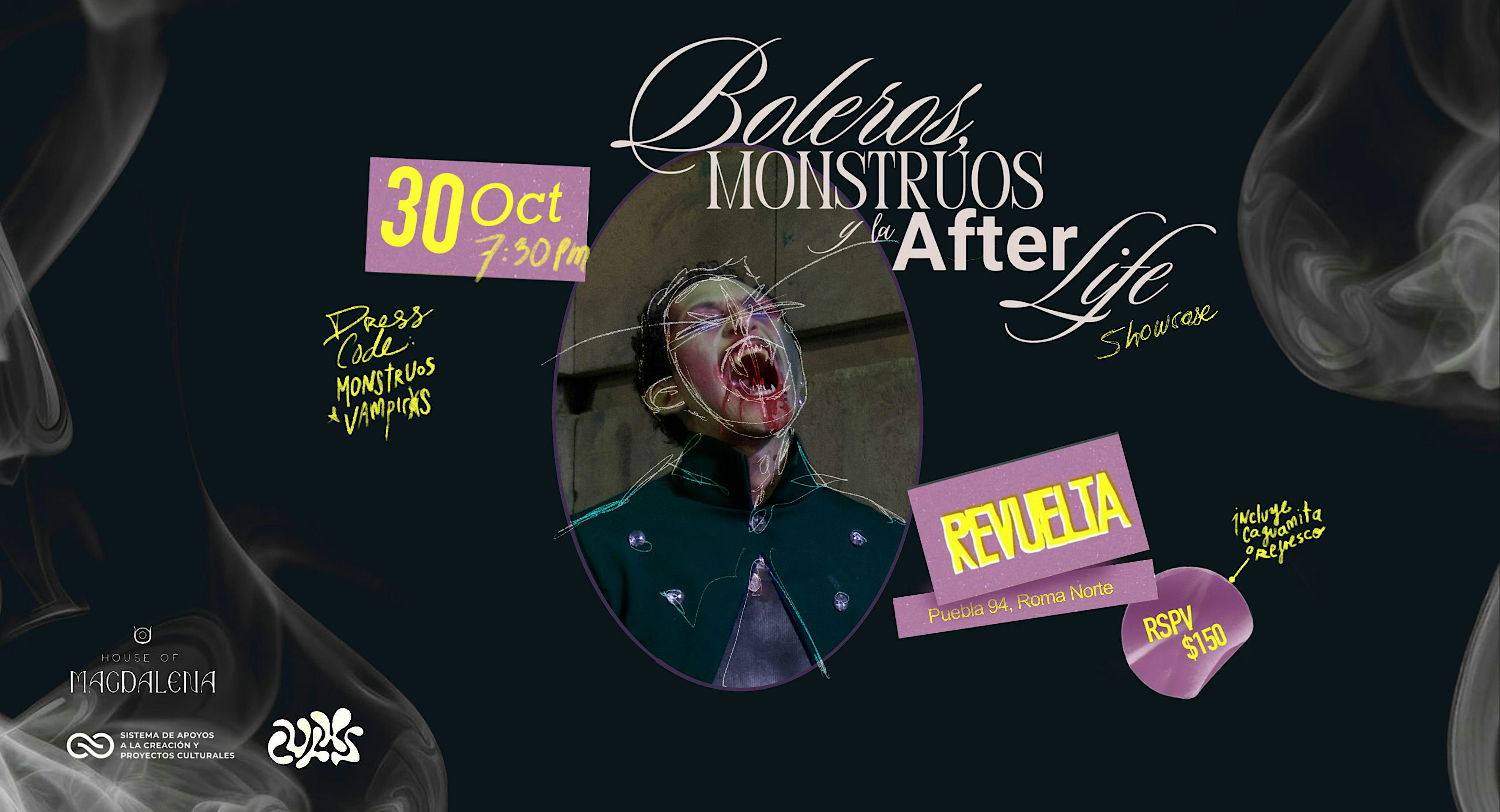 Boleros, Mostruos y la afterlife (showcase)
