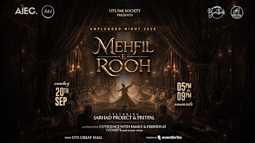 Mehfil E  Rooh (Unplugged Night 2026) Sydney