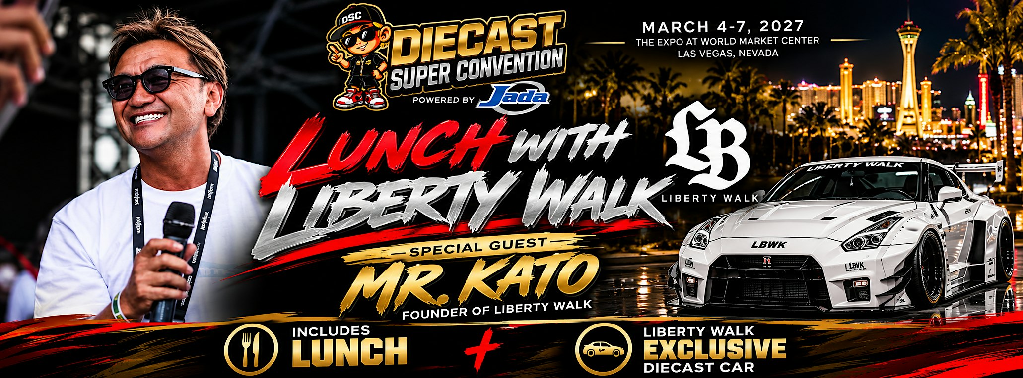 Lunch with Liberty Walk with Special guest Founder Mr. Kato