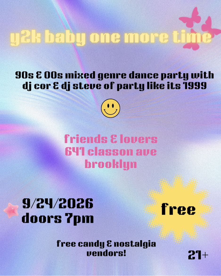 Niche Night presents: Y2K Baby One More Time