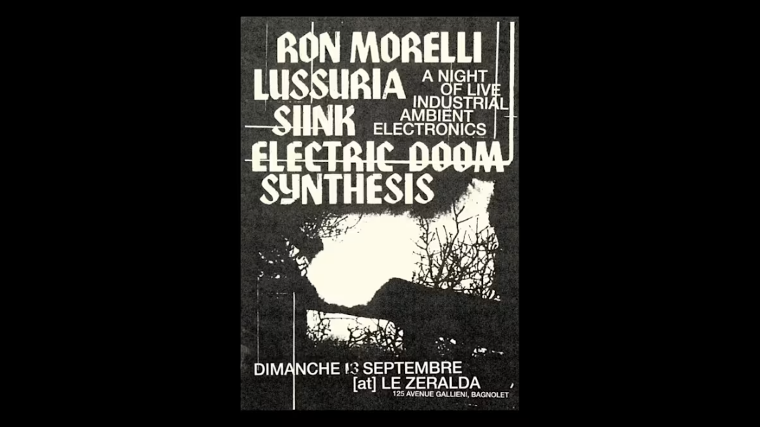 Ron Morelli, Lussuria, Siink, Electric Doom Synthesis