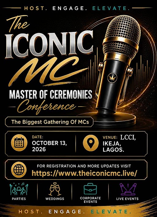 The ICONIC MC CONFERENCE AND AWARDS