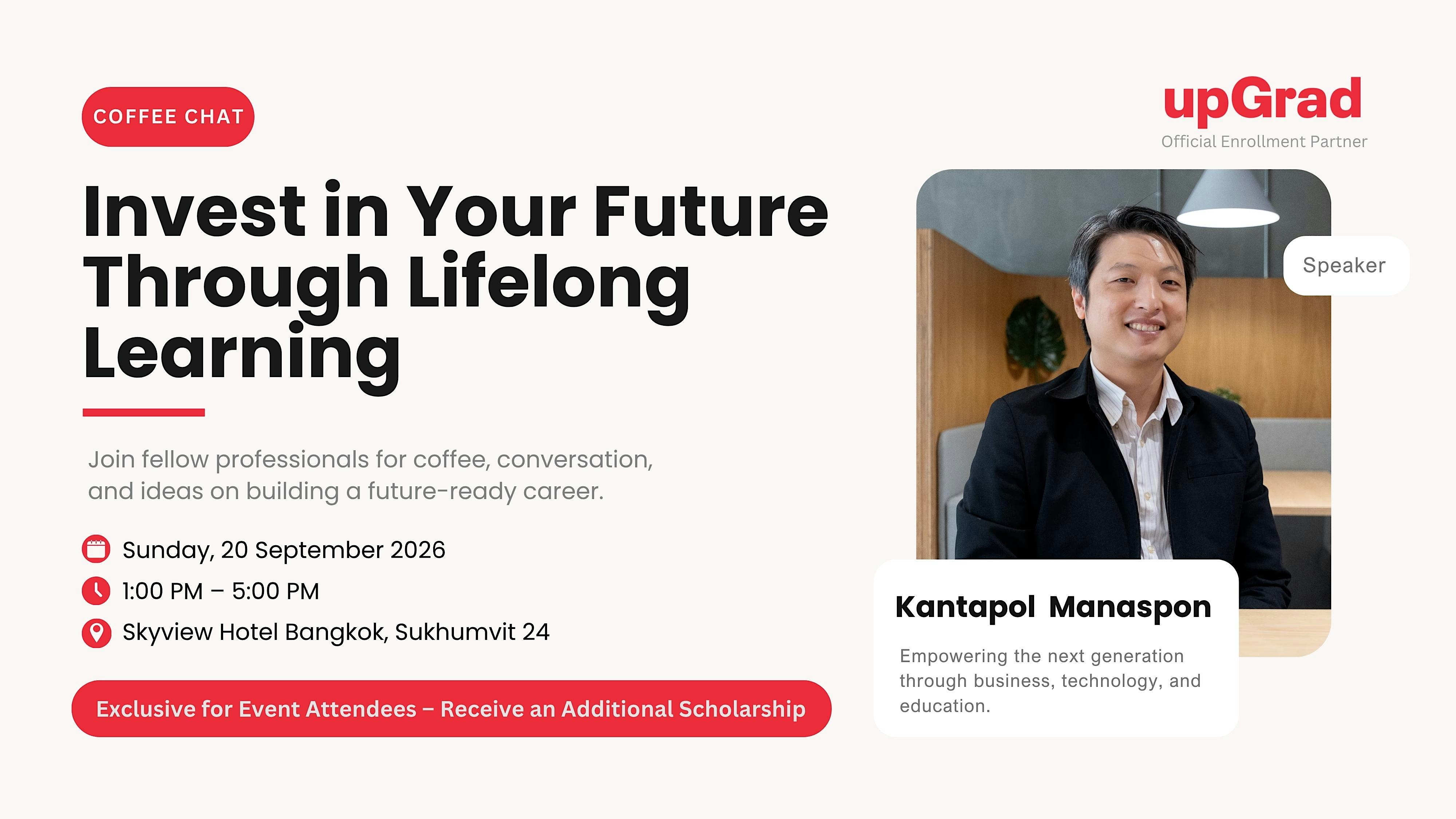 Coffee Chat: Invest in Your Future Through Lifelong Learning