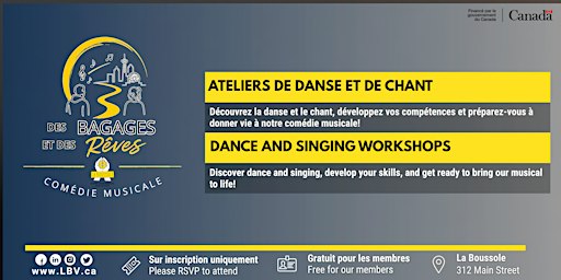 Ateliers de danse et de chant