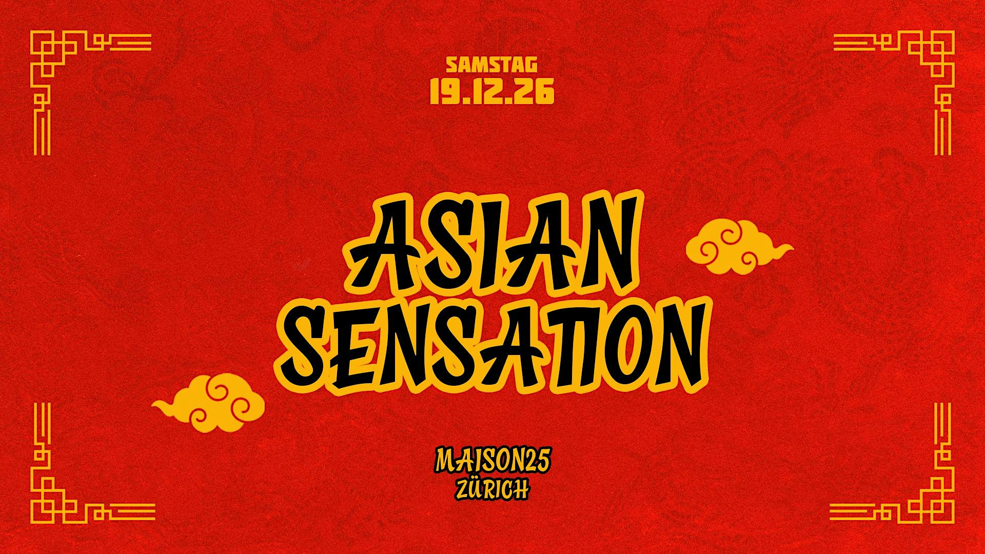 ZÜRICH - Asian Sensation Party - 19. DEZEMBER 2026