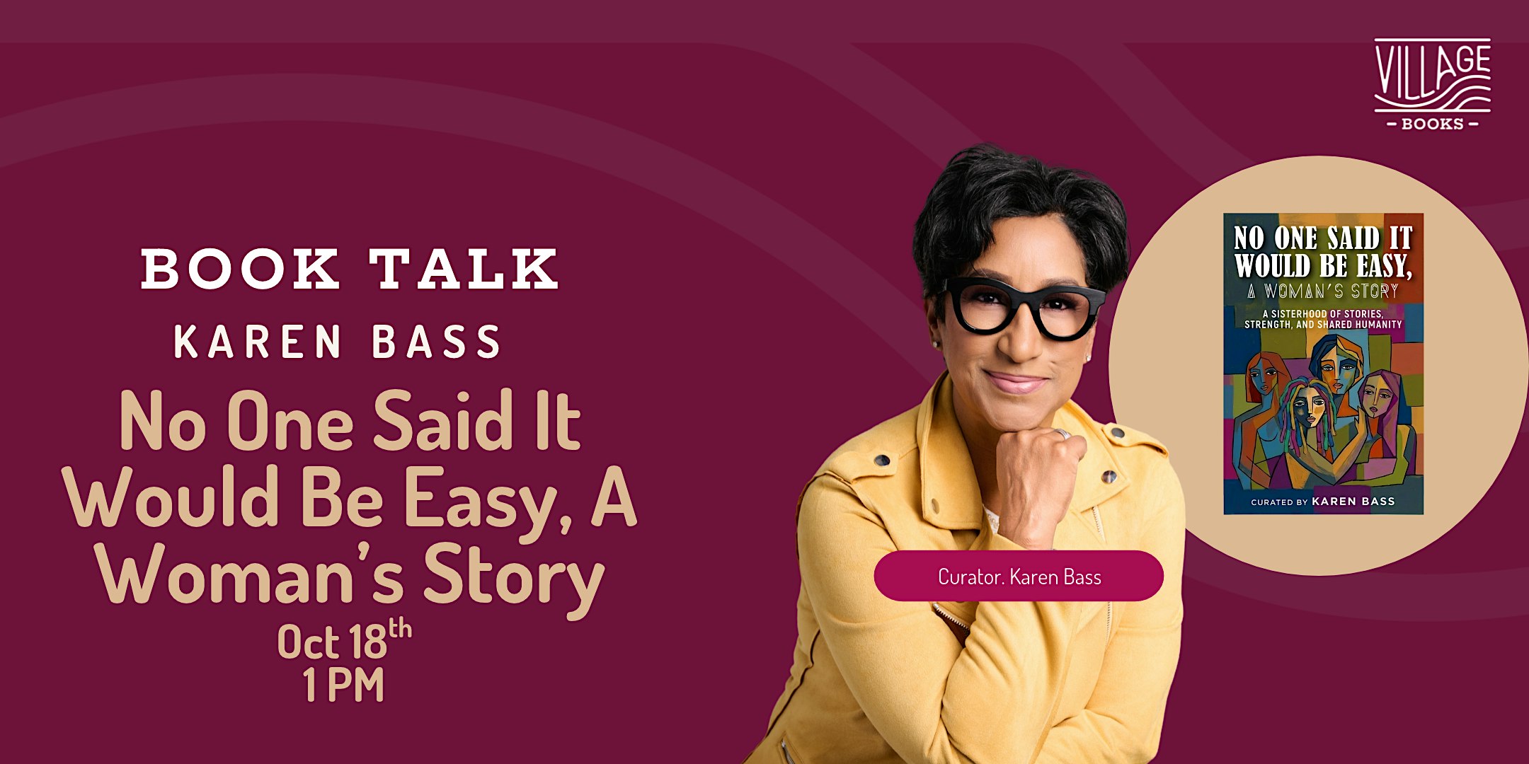 Karen A. Bass - Book Signing and Author Talk