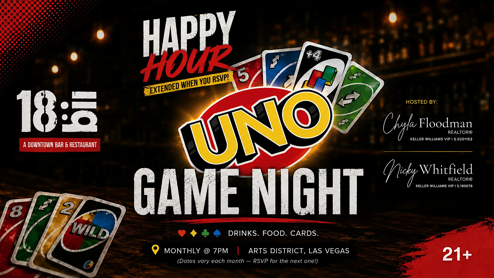 Arts District - UNO Night Out: Cards, Connections & Chill Vibes!