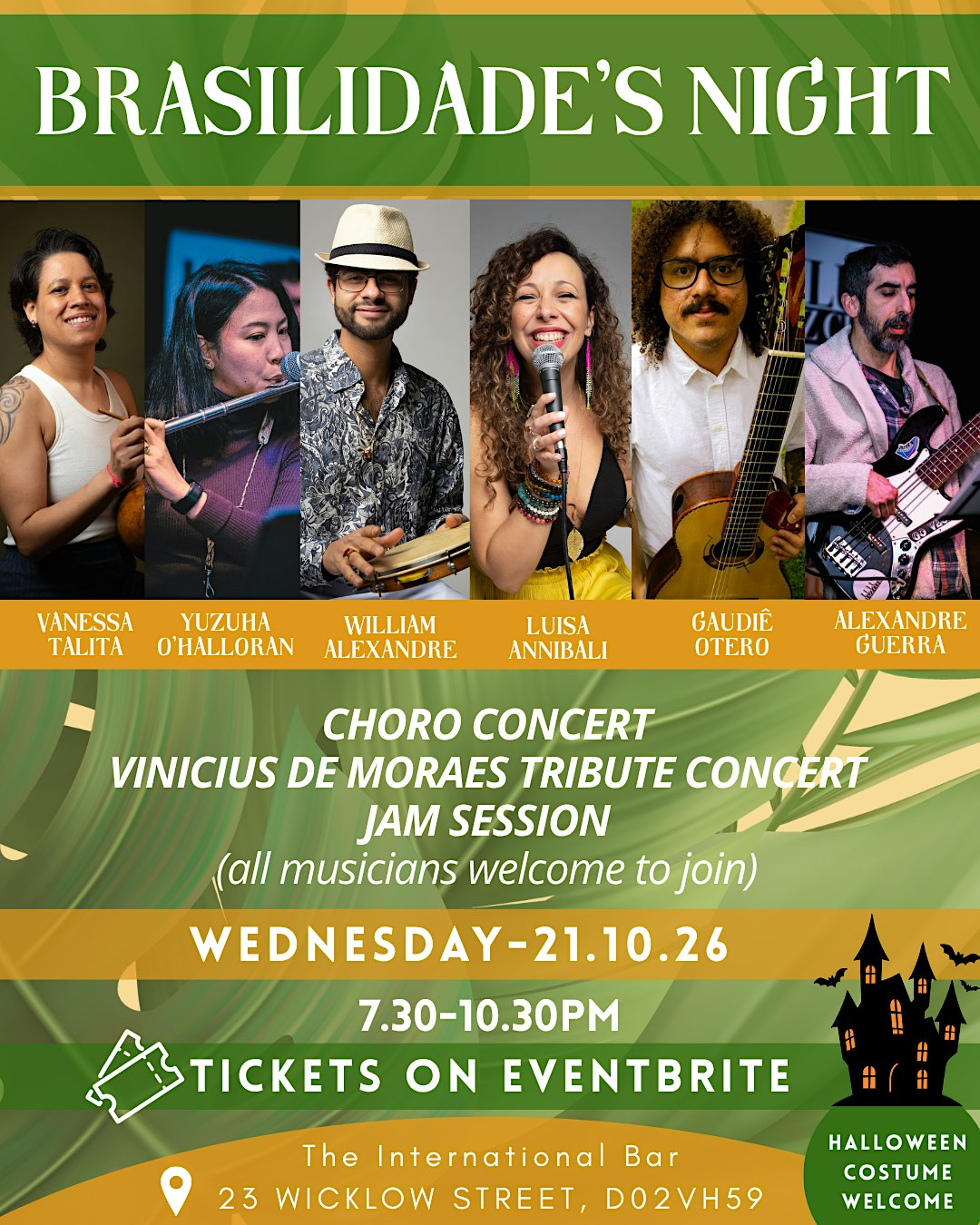 BRASILIDADE'S NIGHT at THE INTERNATIONAL BAR Lounge