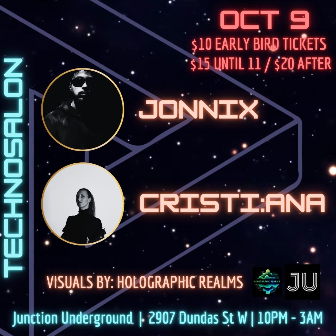 TechnoSalon October - with Jonnix & CRISTI:ANA