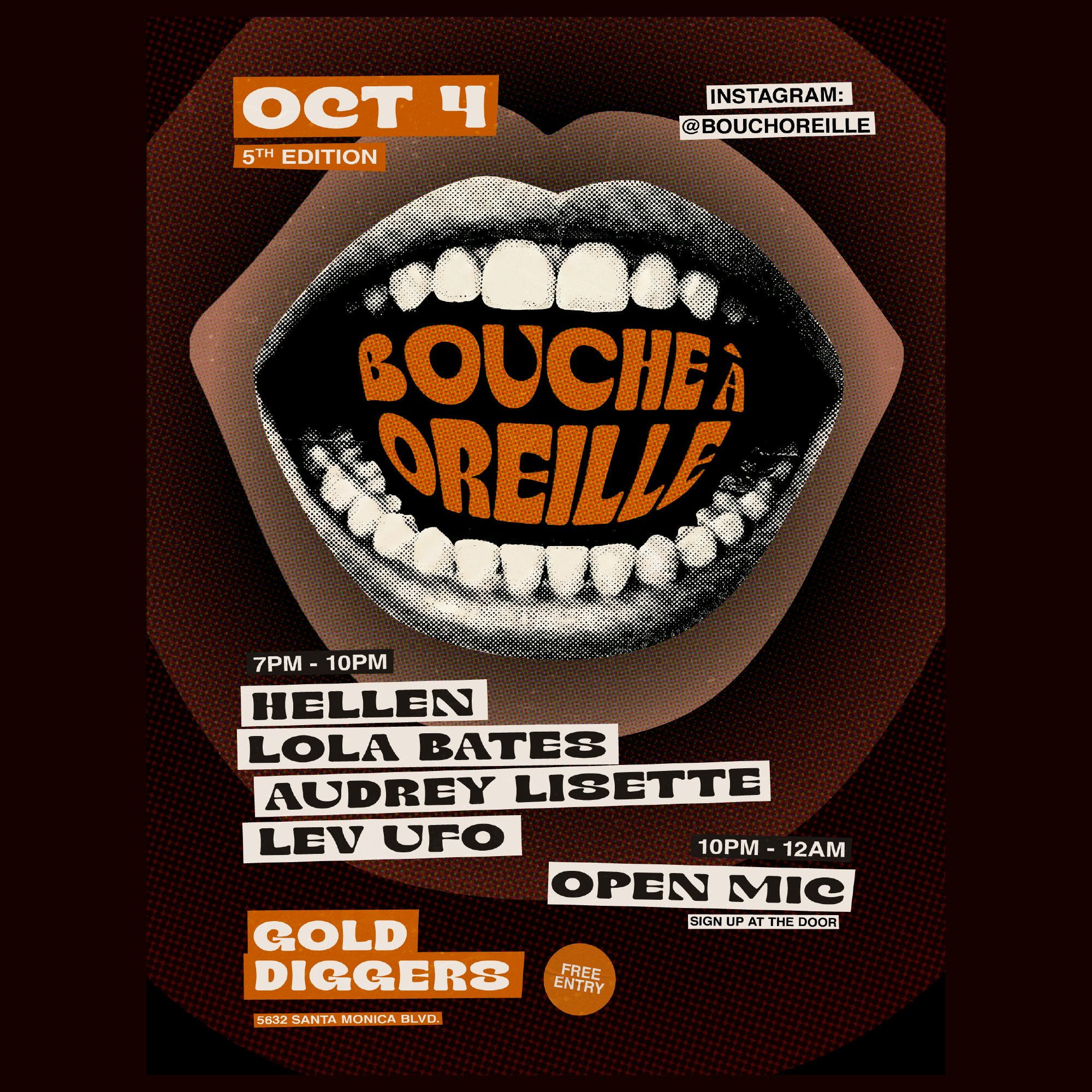 Bouche à Oreille ft Hellen, Lola Bates, Audrey Lisette, Lev UFO