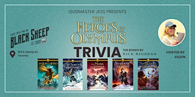 Heroes of Olympus Trivia at Black Sheep