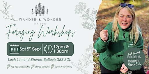 Foraging Workshops with Wander & Wonder
