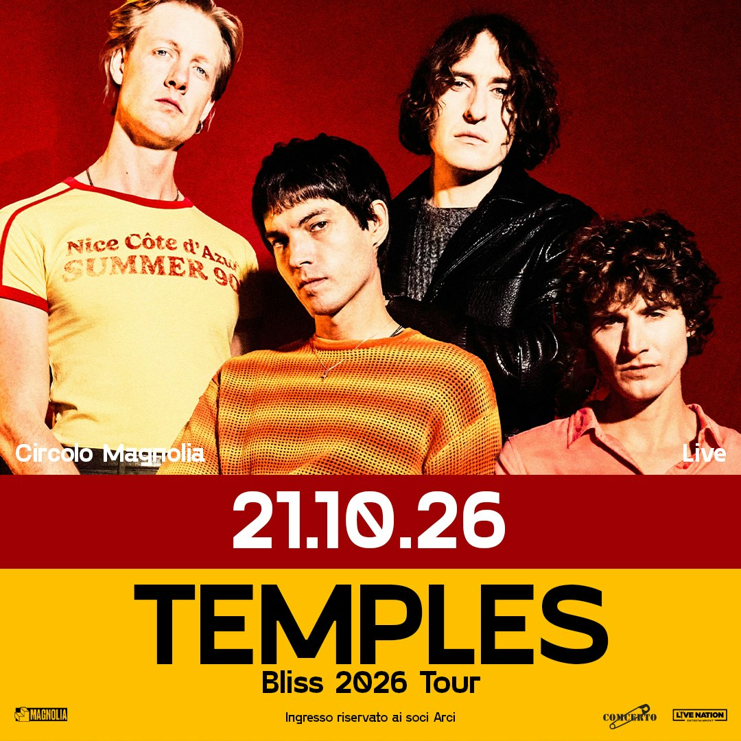 Temples | Bliss 2026 Tour