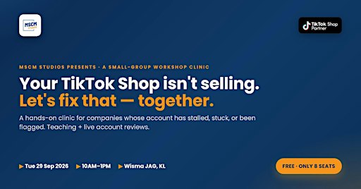 TikTok Shop Clinic: Your Company Started a TikTok Shop But Sales Are Flat