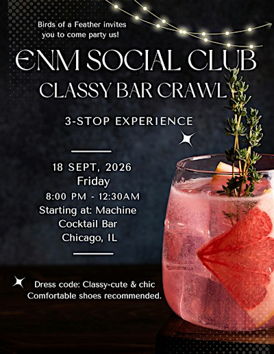 ENM Social Club Classy Bar Crawl