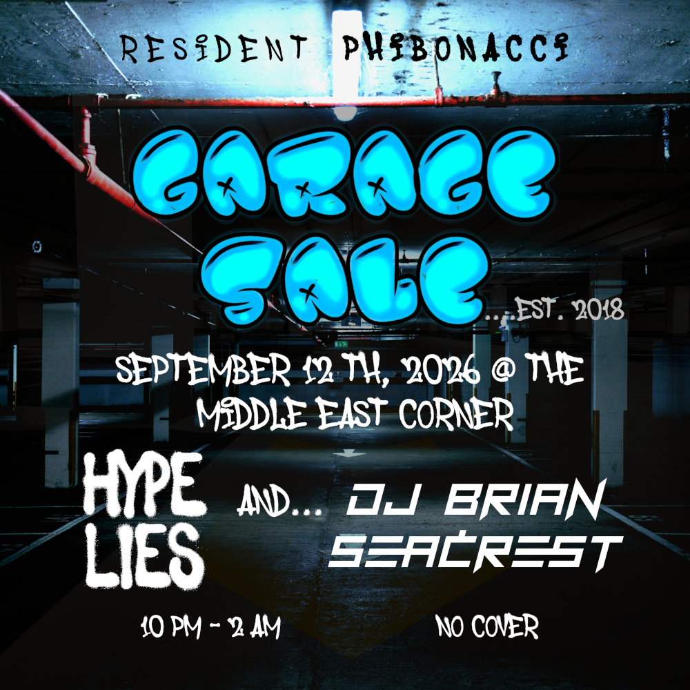 Garage Sale feat. HypeLies and DJ Brian Seacrest [res. Phibonacci]