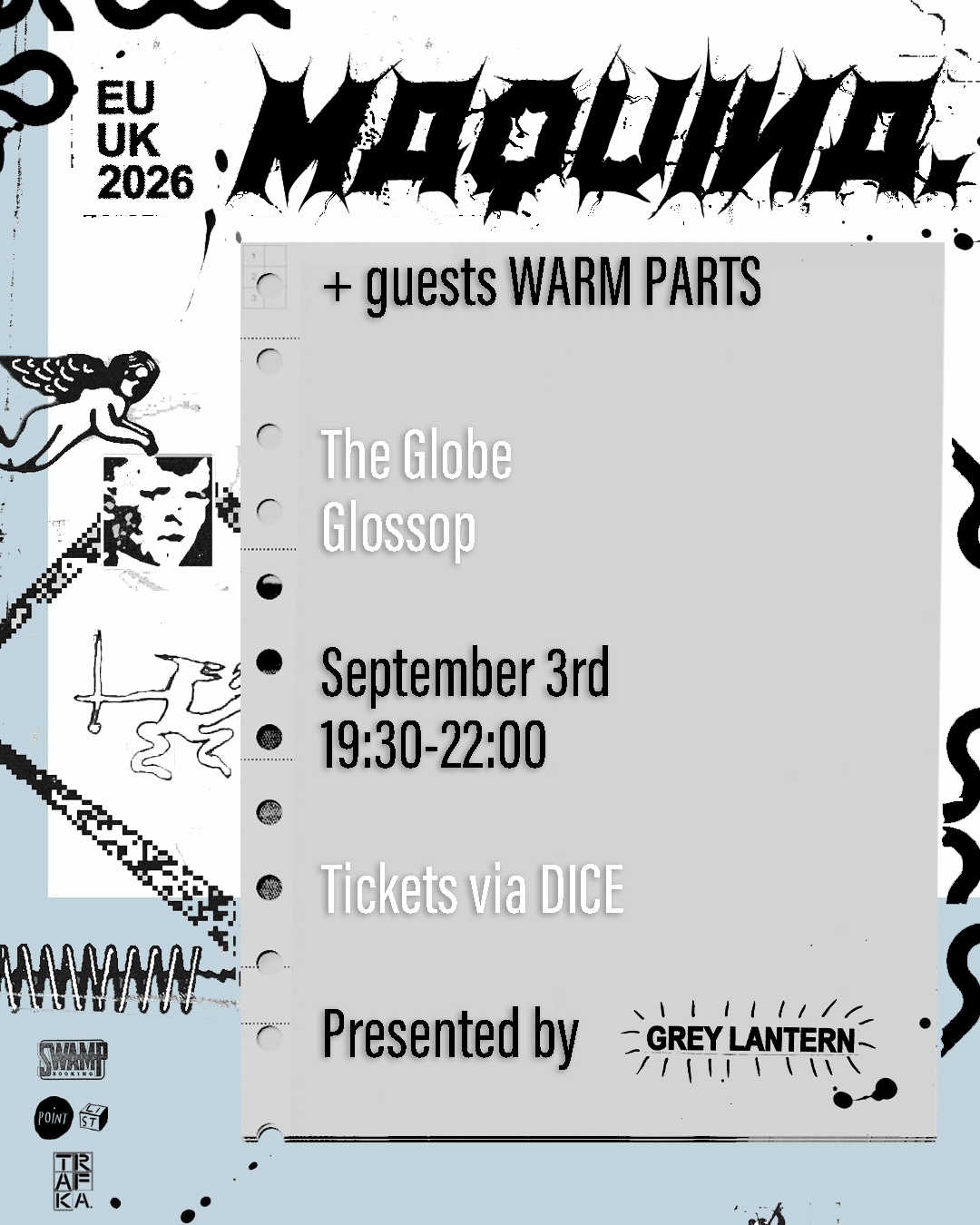 Grey Lantern presents: Maquina / Warm Parts