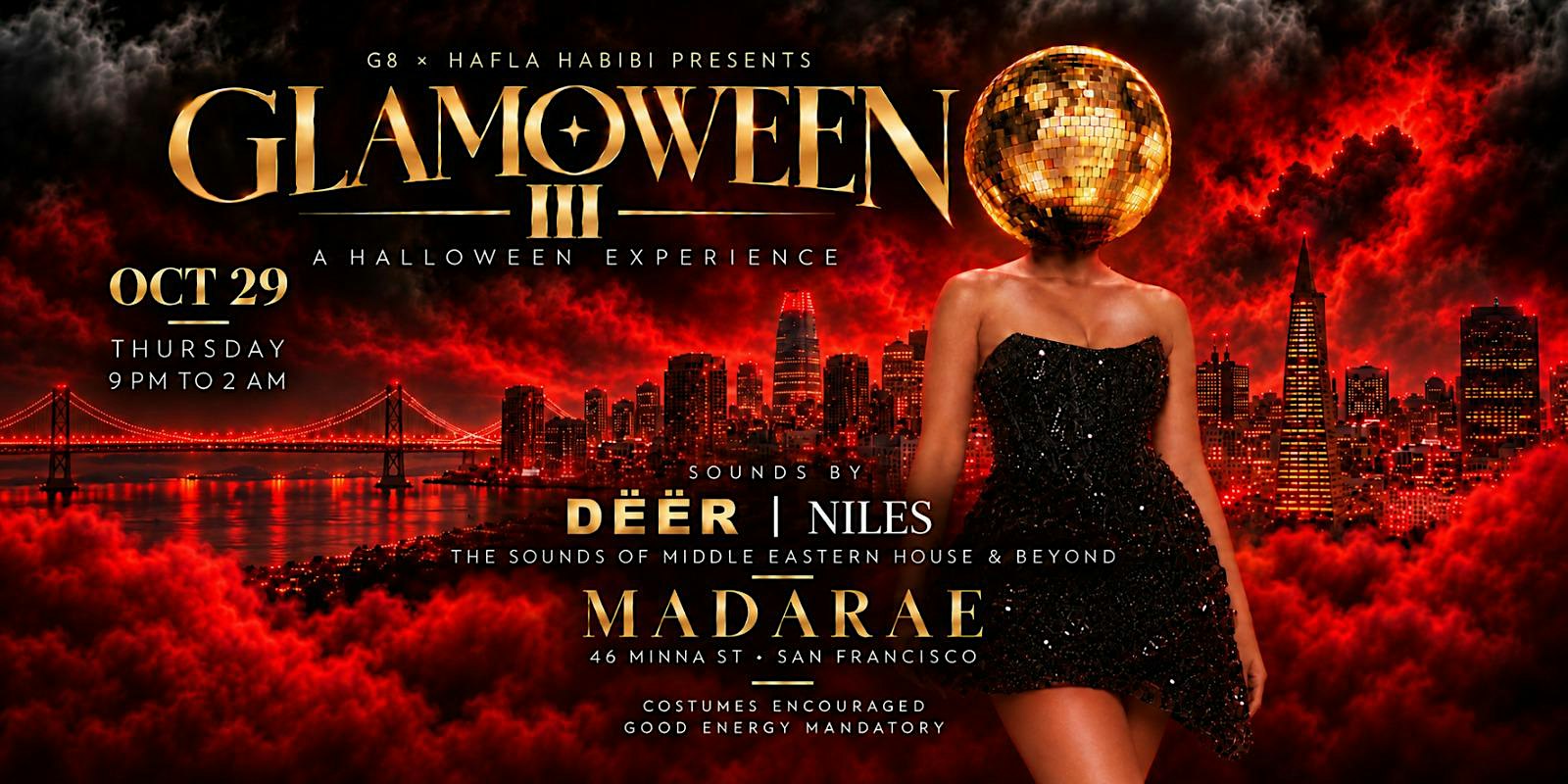 Glamoween III @ Madare SF