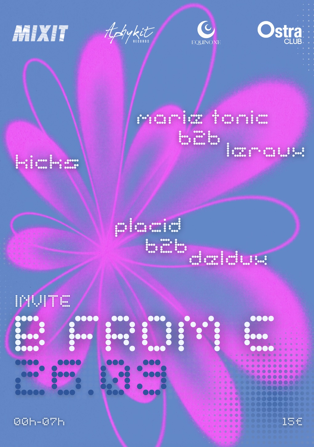EQUINOXE & MIXIT & APHYKIT Rec invitent B From E