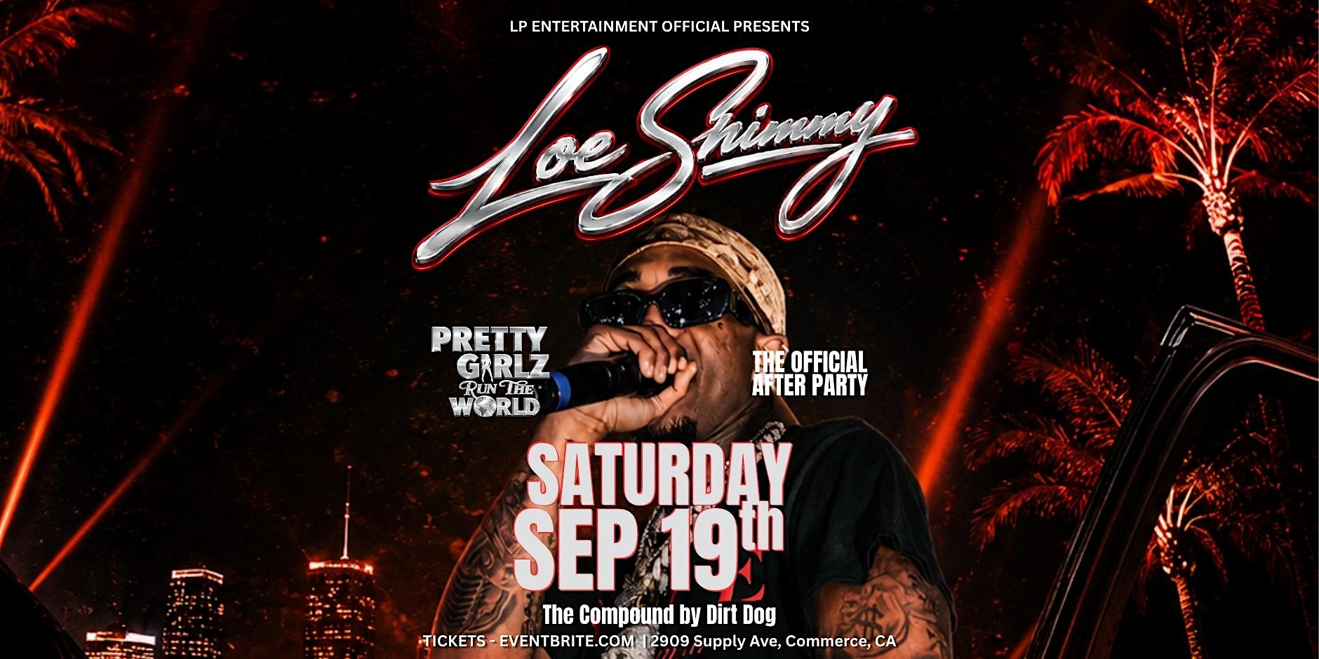 LOE SHIMMY OFFICIAL AFTER PARTY  SAT. SEP 19