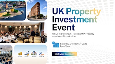 Invest in UK Property Seminar – Meet the Team in Stockholm