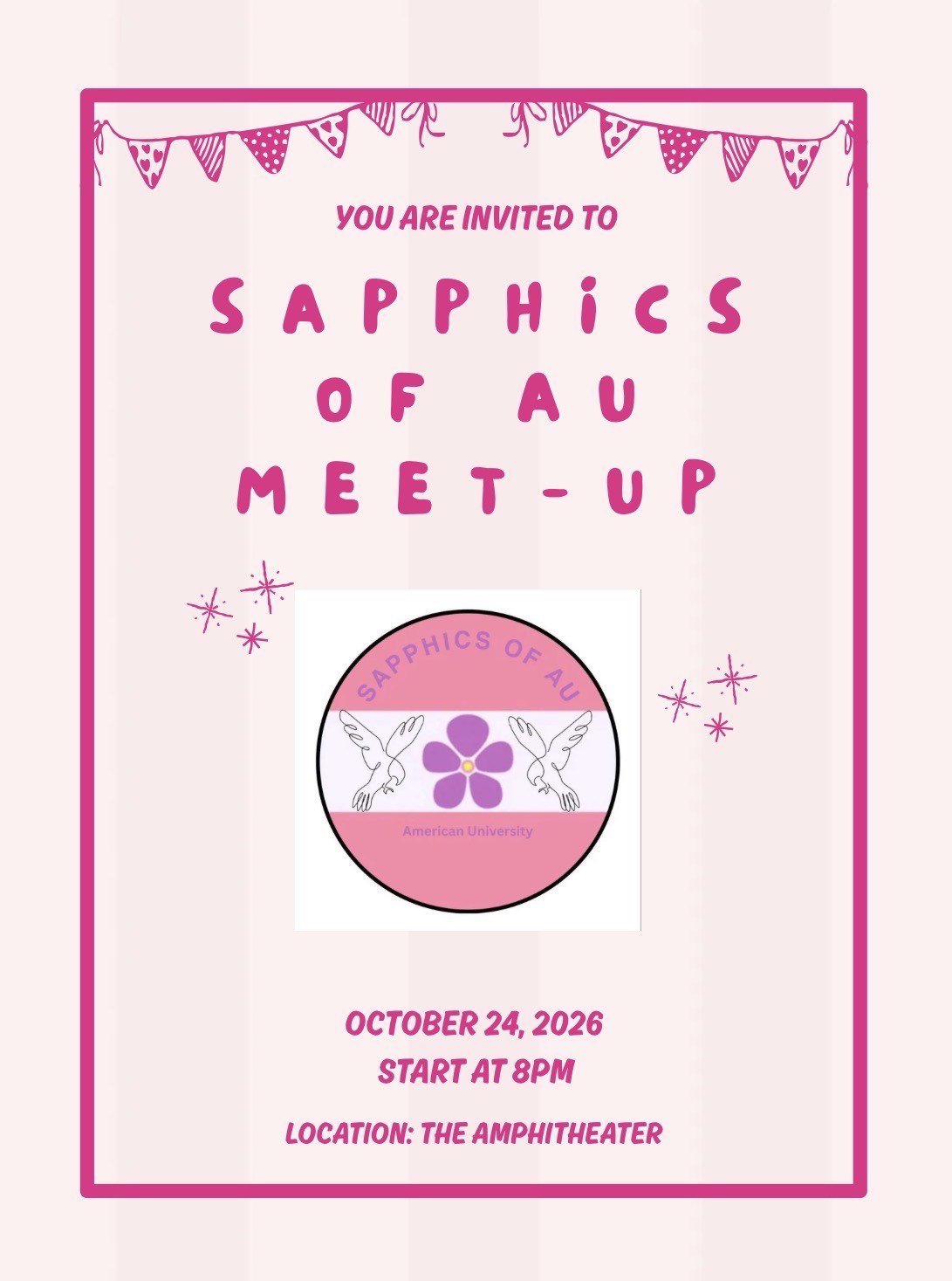 Sapphics Of AU Meet-Up