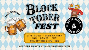 BlocktoberFest 2026 at Maple Block