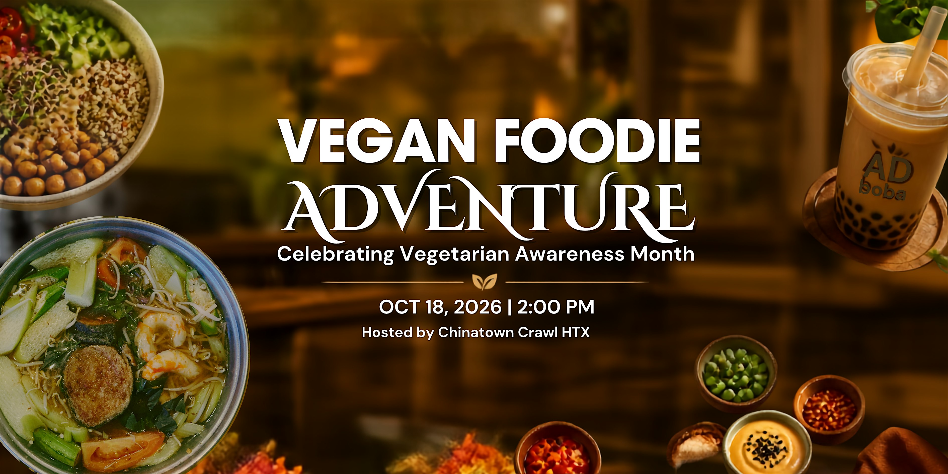 Vegan Foodie Adventure - October 2026