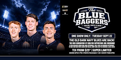 The Blue Baggers Walsh, Smith & Dean LIVE at Matthew Flinders Hotel!