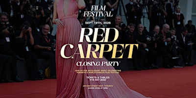 Red Carpet - Film Festival Closing Party
