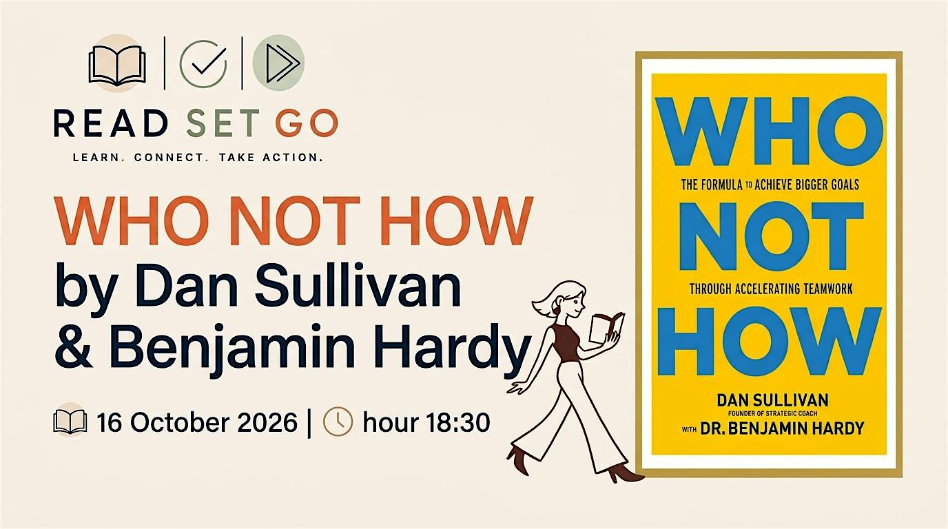 Who Not How | Read Set Go Business Book Club Brussels