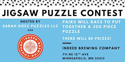Pairs Jigsaw Puzzle Contest at Indeed Brewing - October 2026