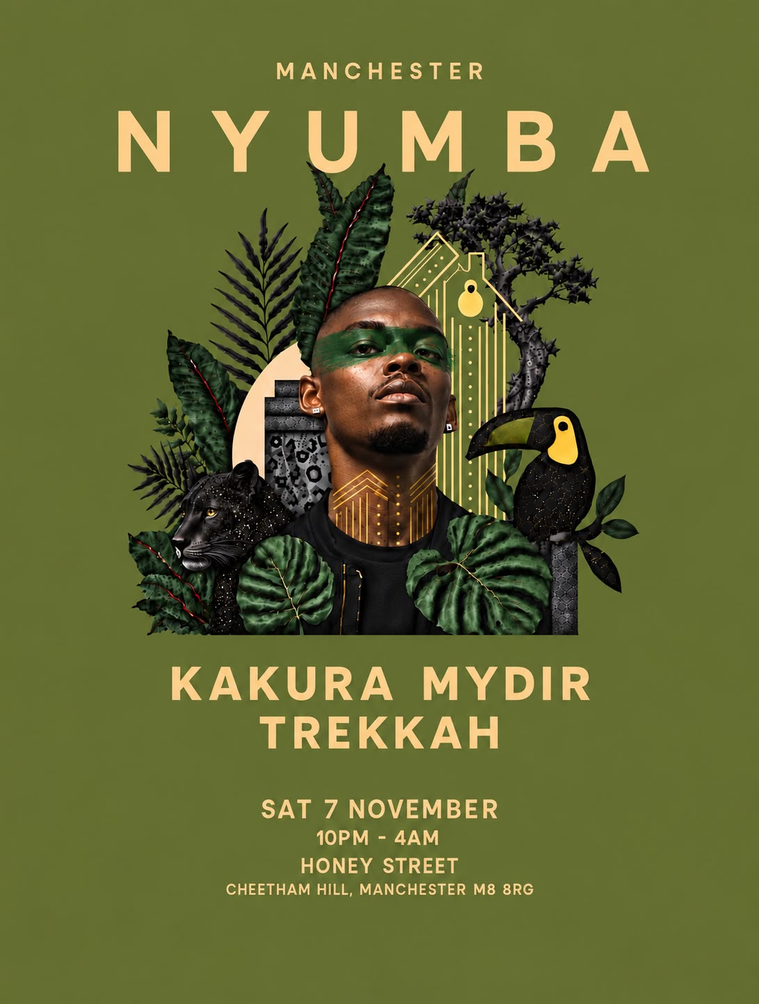 NYUMBA: Afro & Melodic House at Honey Street, Manchester