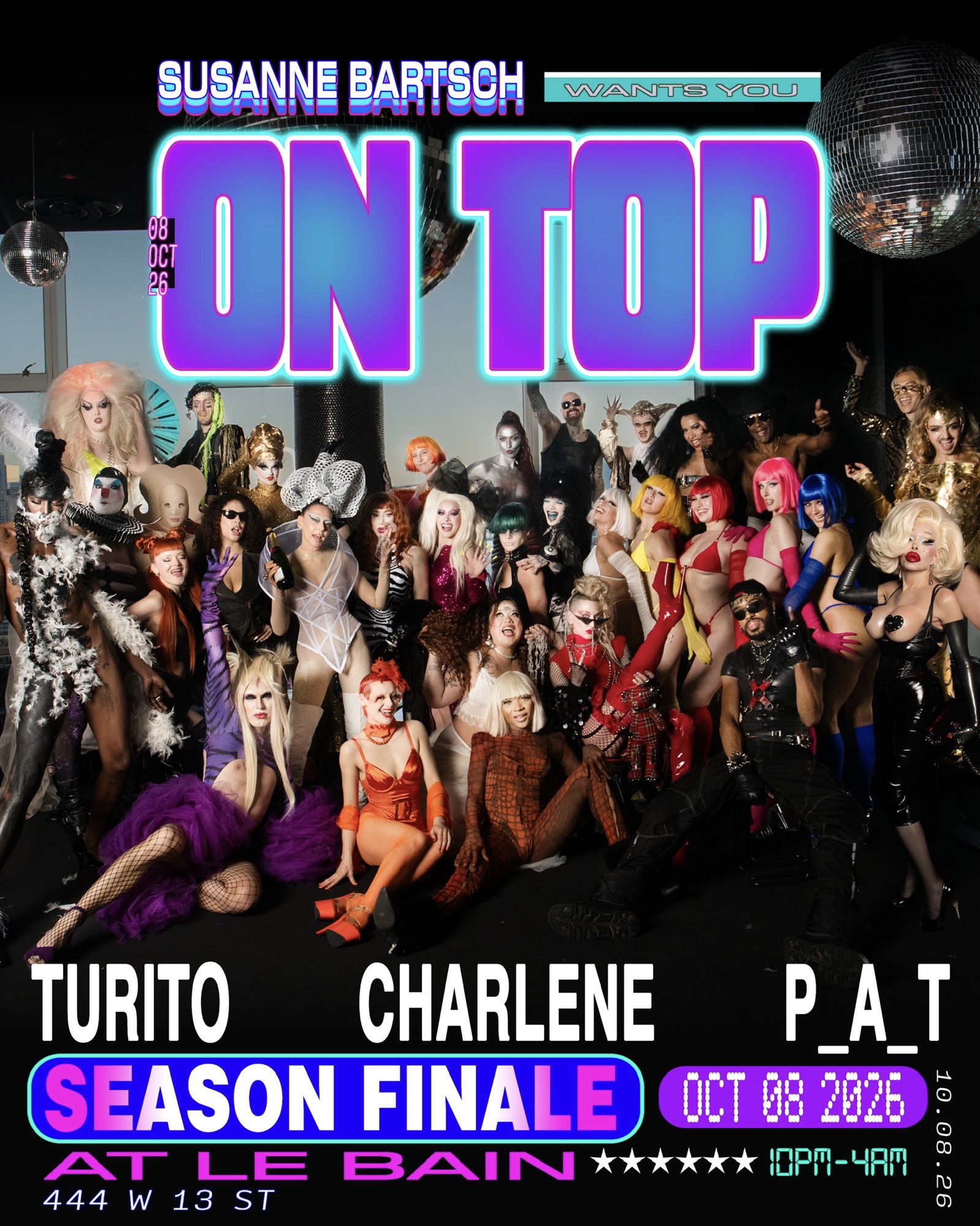 ON TOP SEASON FINALE by Susanne Bartsch