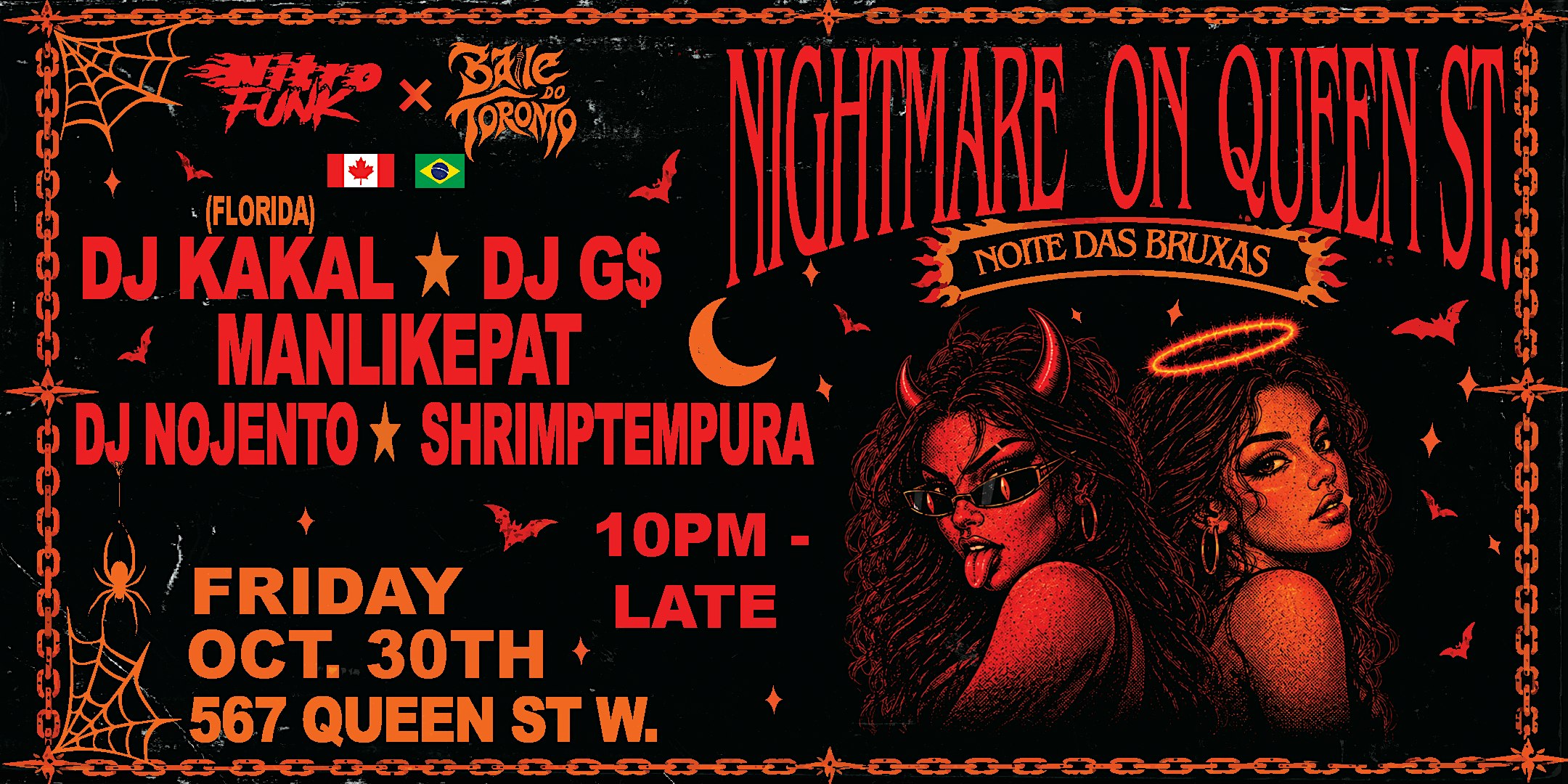 NIGHTMARE ON QUEEN ST : NOITE DAS BRUXAS