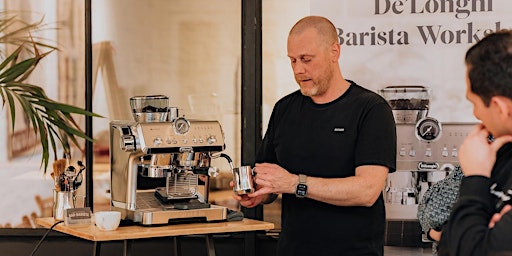De'Longhi Barista Workshop met Tom Cools