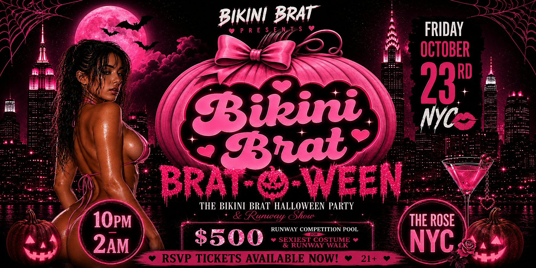 The Bikini Brat Halloween Party