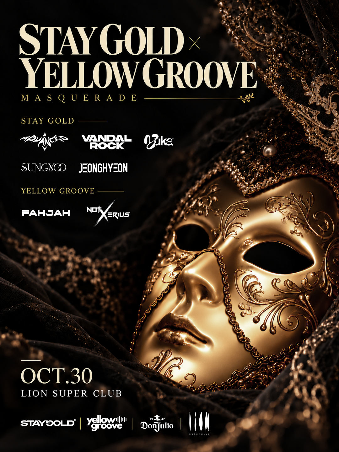 STAY GOLD × YELLOW GROOVE - MASQUERADE