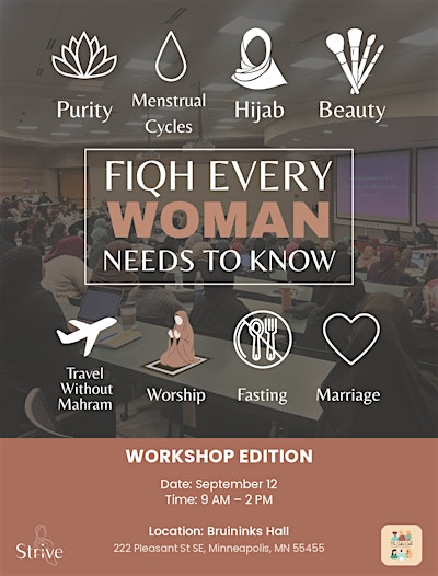 Fiqh Every Woman Needs to Know Workshop