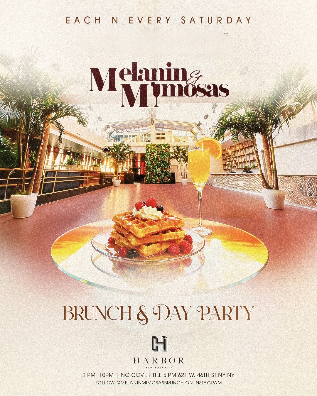 Melanin & Mimosas Rooftop Brunch & Day Party