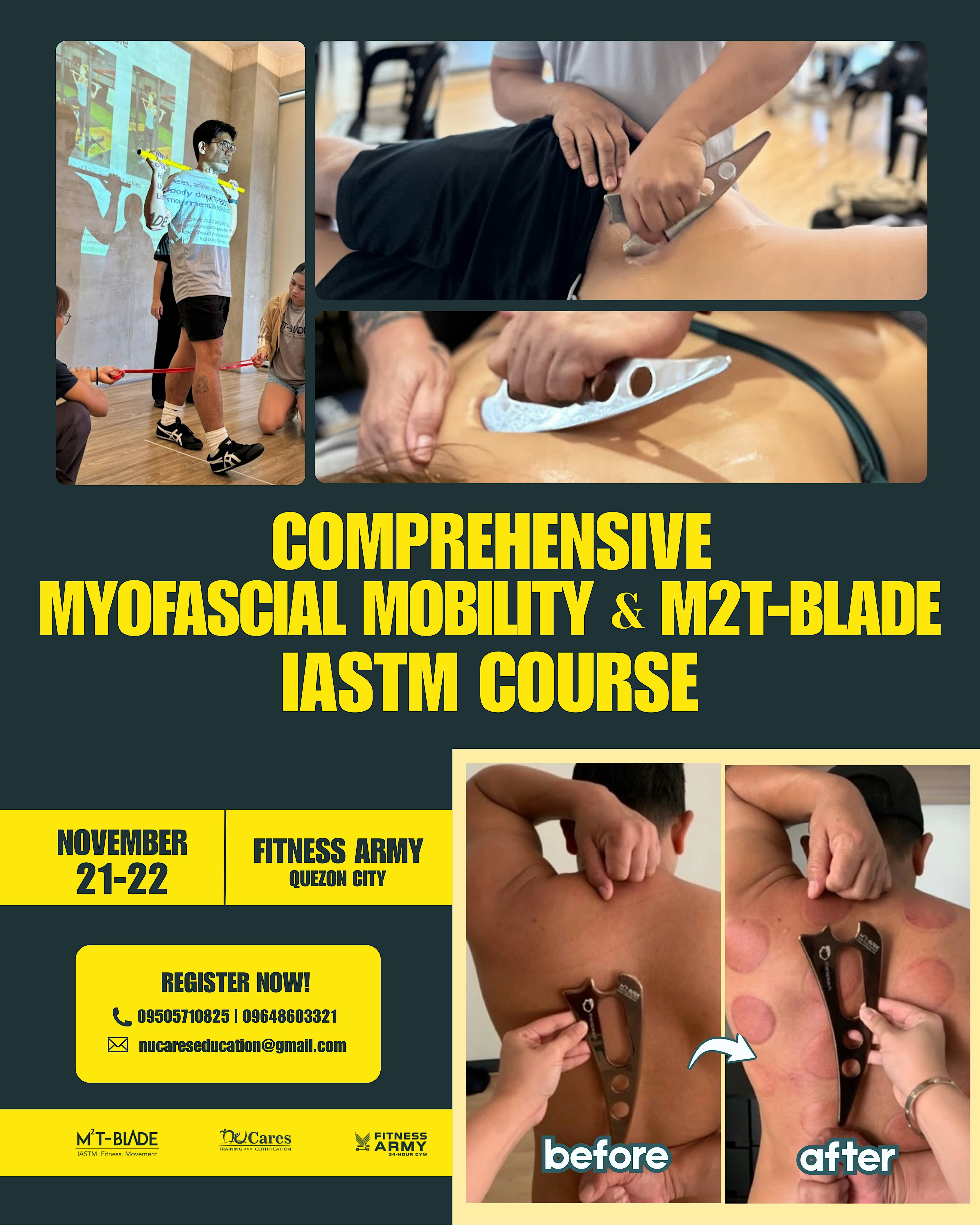 Comprehensive Myofascial Mobility and M2T-Blade IASTM Course