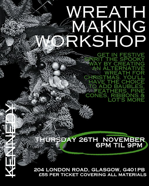 WREATH MAKING WORKSHOP