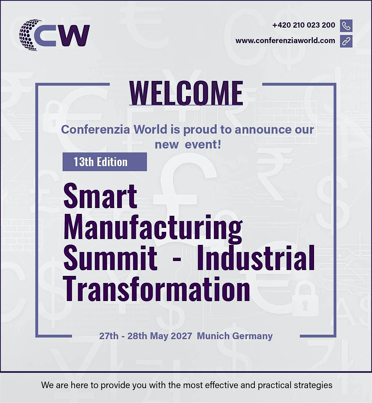 Smart Manufacturing Summit – Industrial Transformation