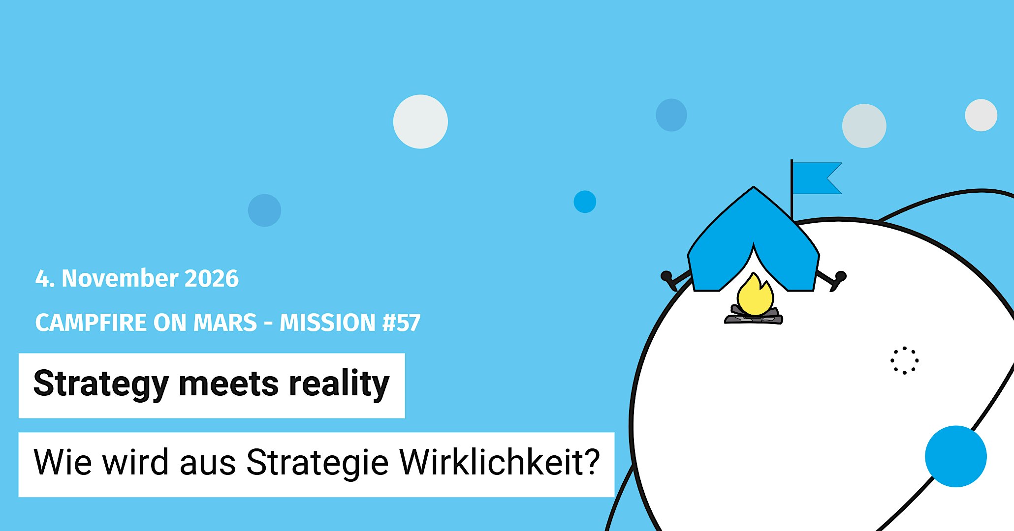 Campfire on Mars #57 - Strategy meets reality