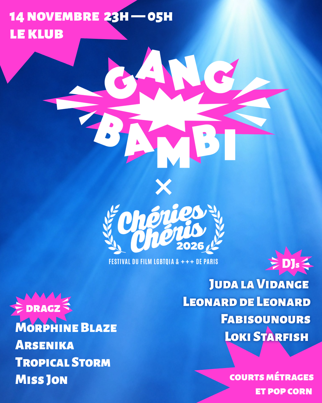 Gang Bambi X Chéries Chéris After Party