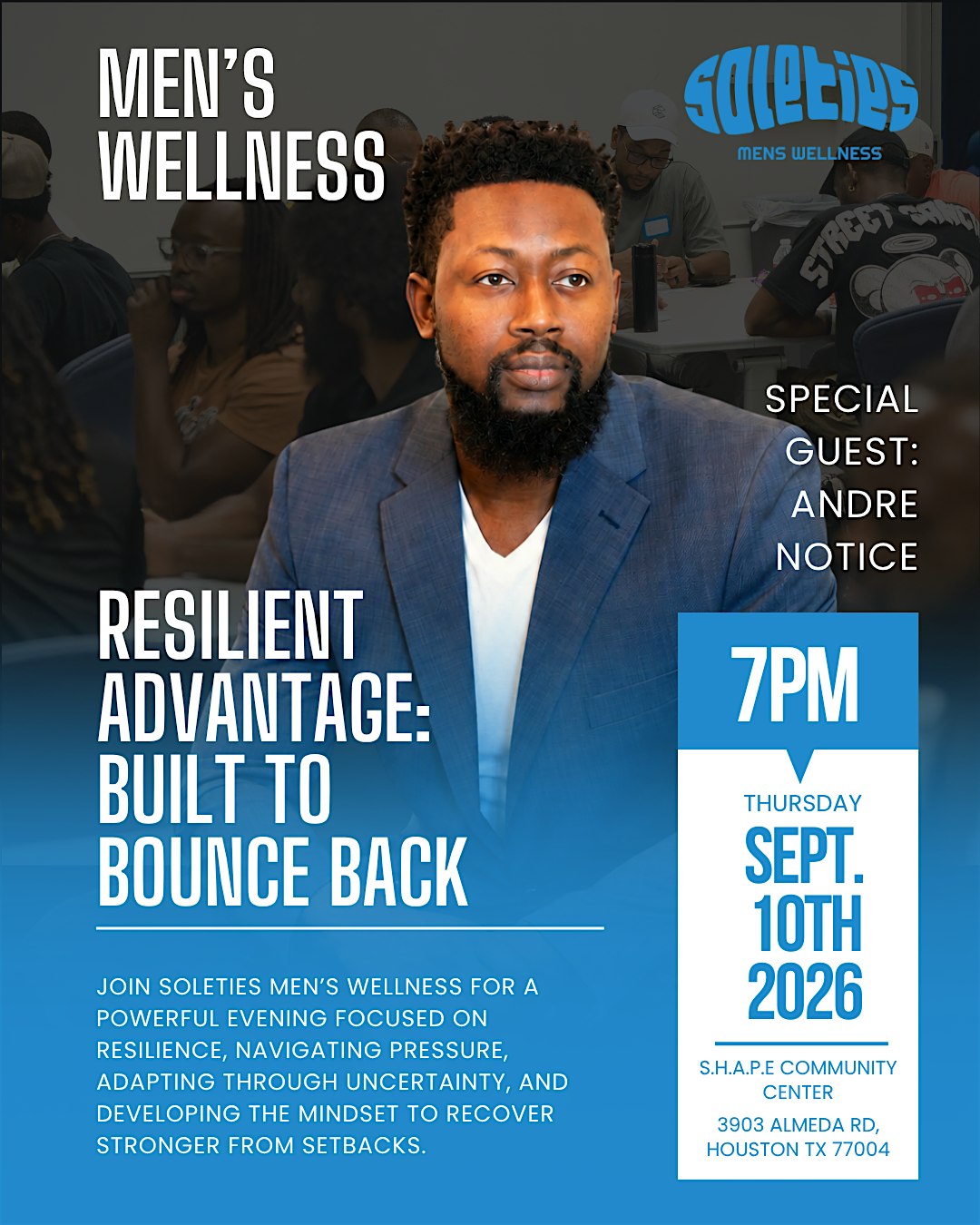SoleTies Men's Wellness - RESILIENT ADVANTAGE: Built to Bounce Back