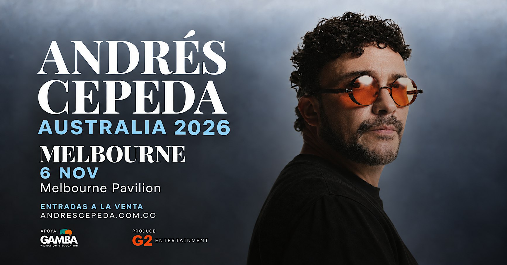 Andrés Cepeda — Australia 2026 | Melbourne