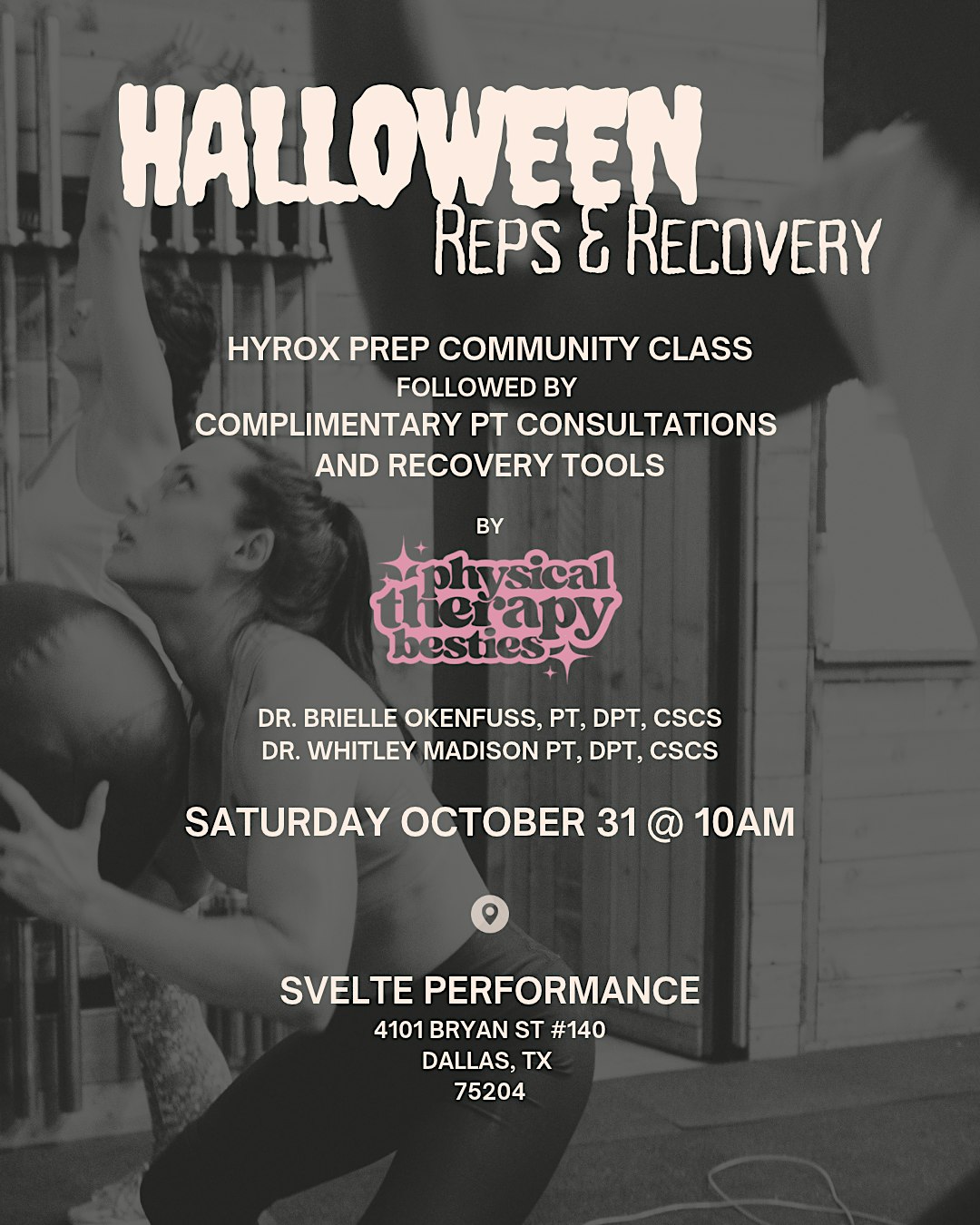 Halloween HYROX Reps & Recovery